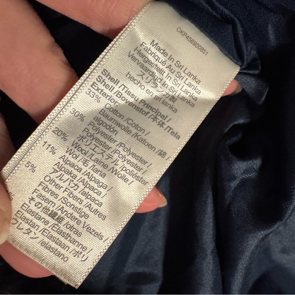 Madewell Courton Cocoon Coat in Plaid Warm Hickory Size Medium - Picture 11 of 12